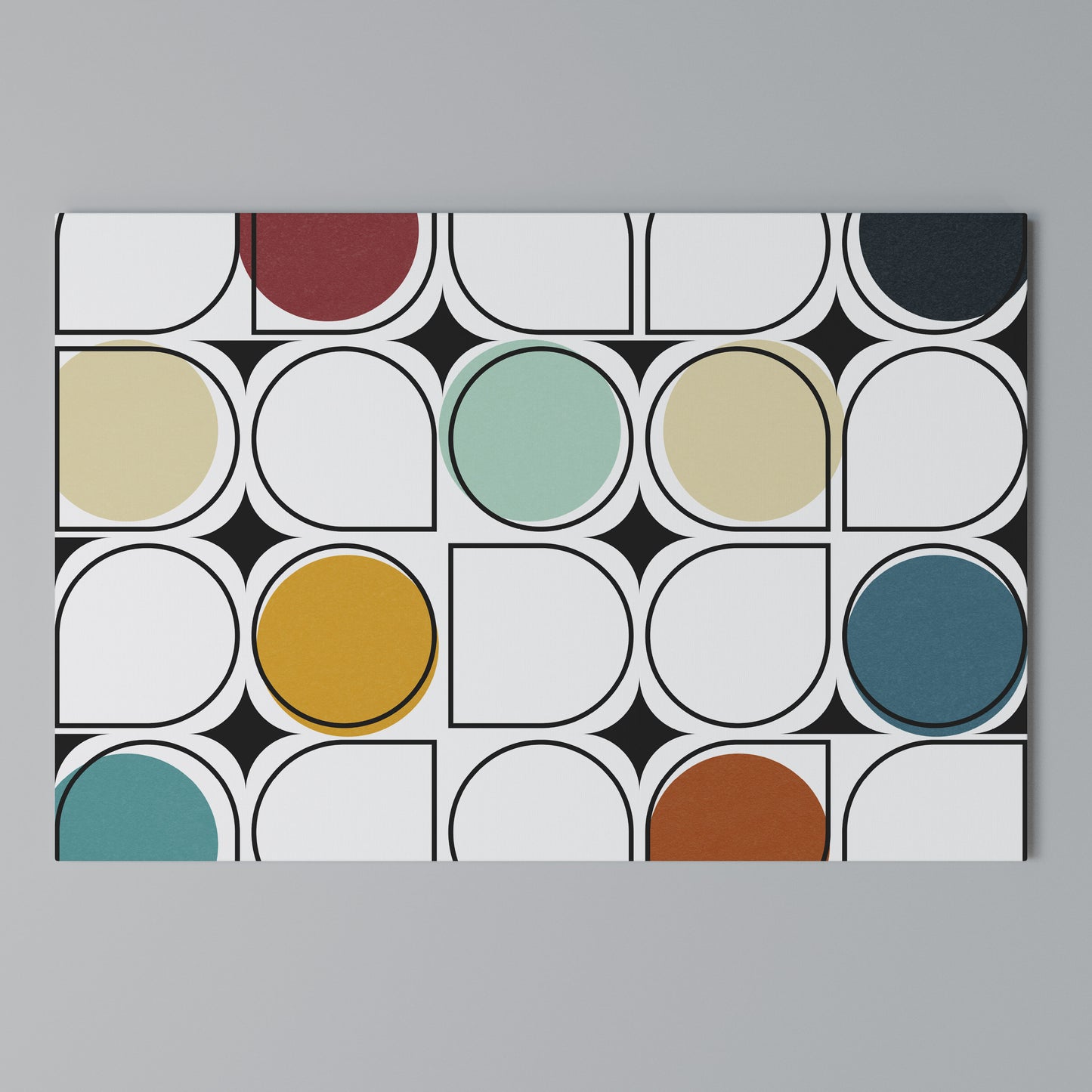 HUE HARMONY Horizontal Canvas Print