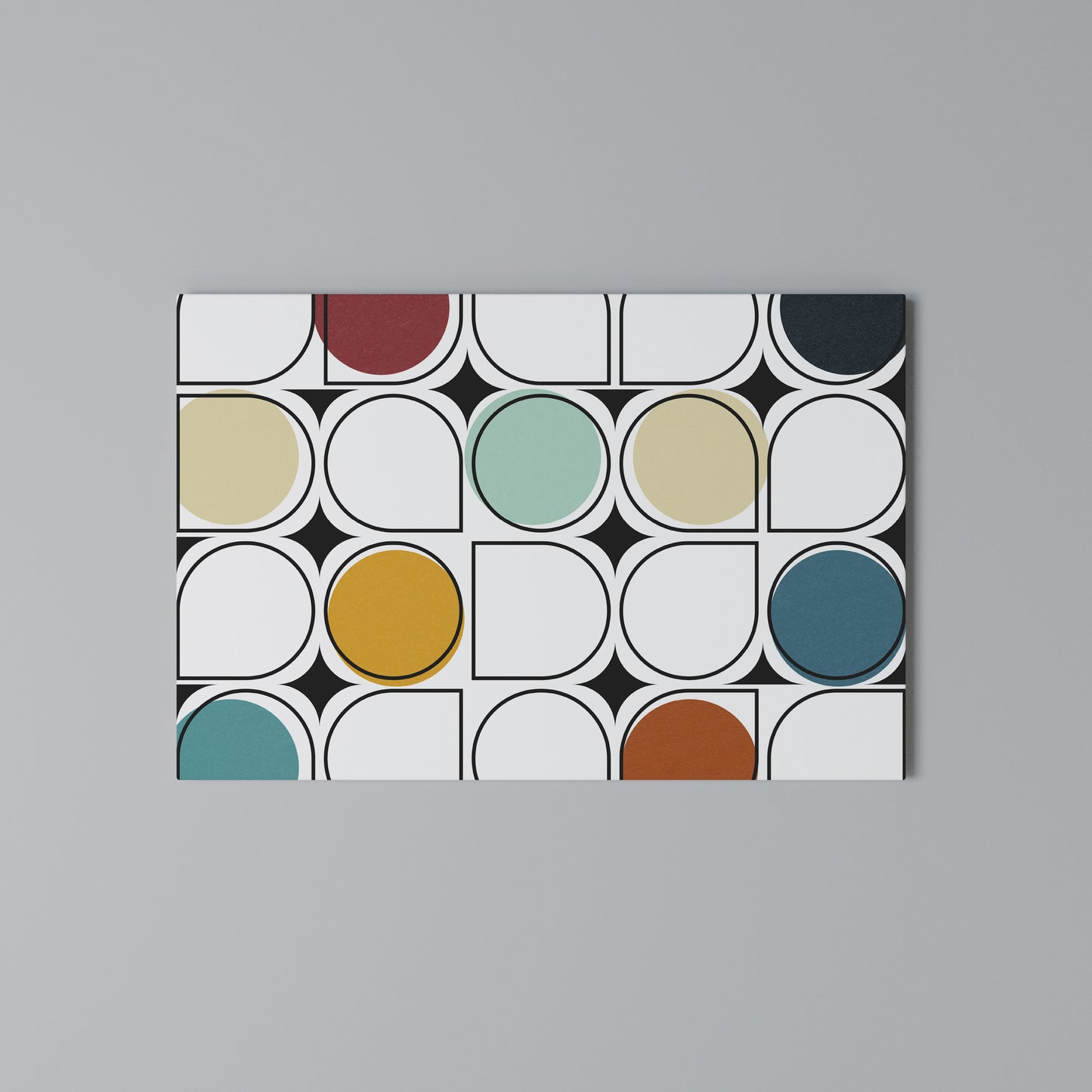 HUE HARMONY Horizontal Canvas Print
