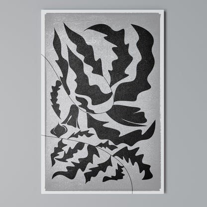 SHARP SHADOWS Vertical Canvas Print