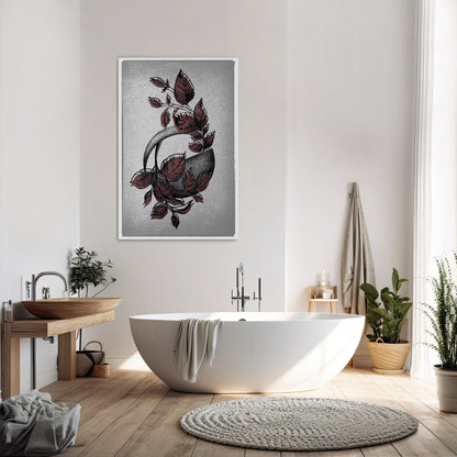GRAPHIC WONDER Vertical Canvas Print