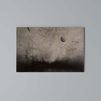 MOONBEAM THOUGHTS Horizontal Canvas Print