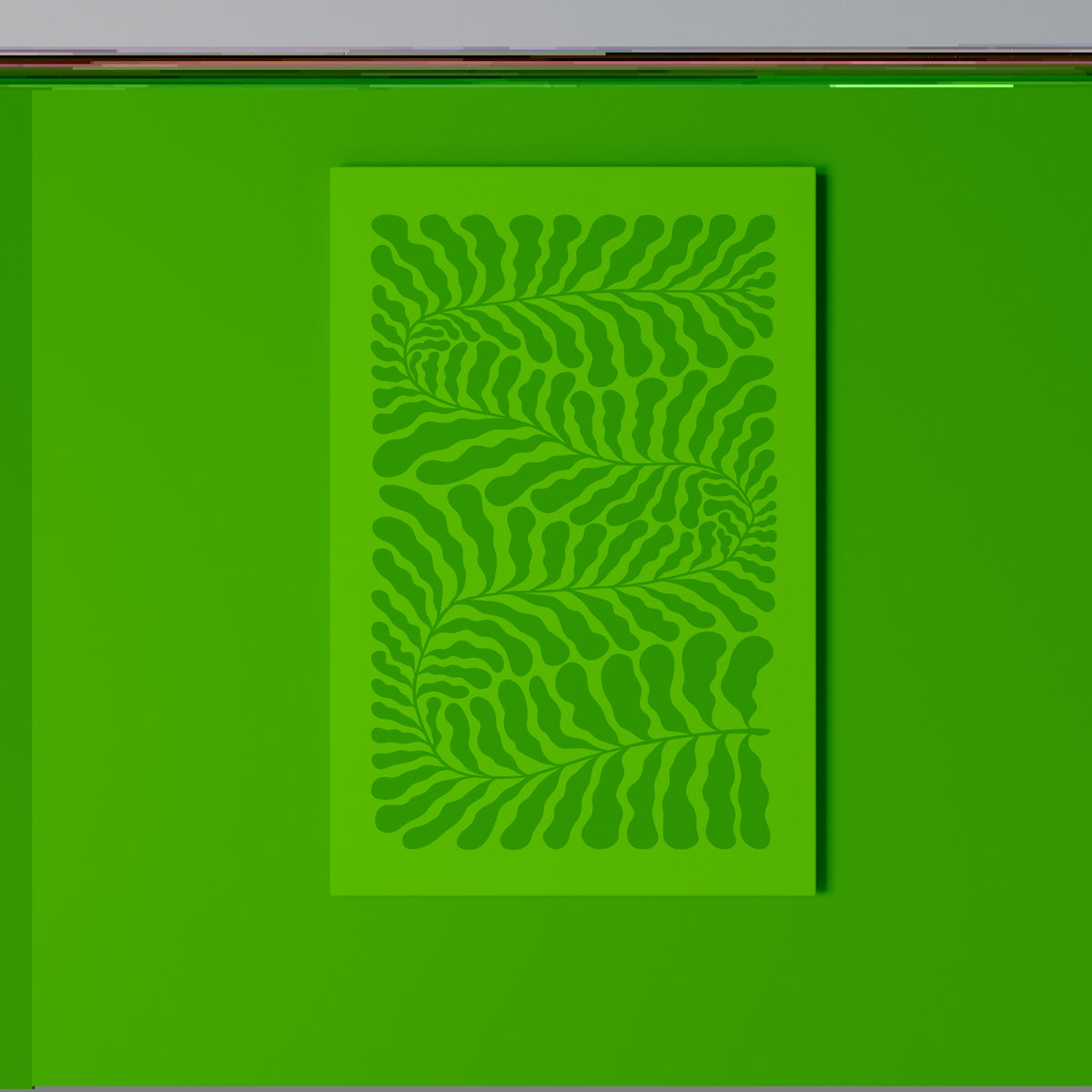 VERDURE LABIRYNTH Vertical Canvas Print