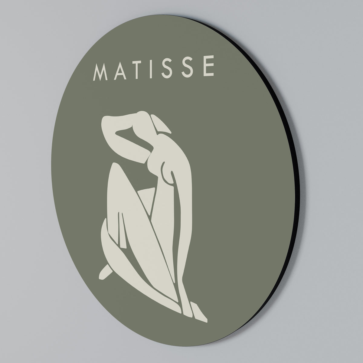 MATISSE NUDES Kulatá nástěnná dekorace
