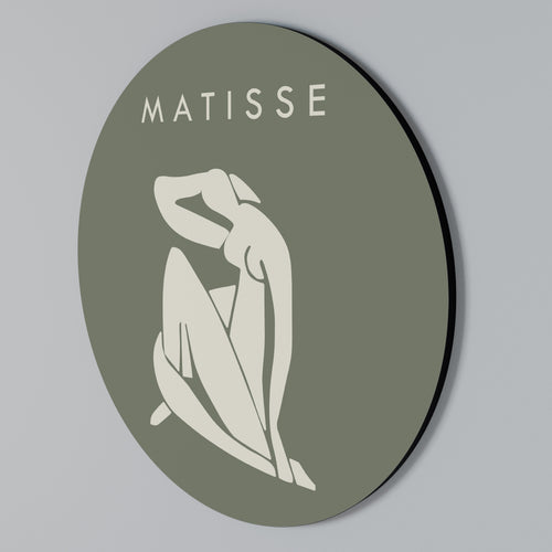 MATISSE NUDES Kulatá nástěnná dekorace