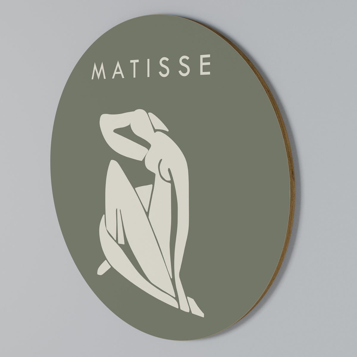 MATISSE NUDES Kulatá nástěnná dekorace