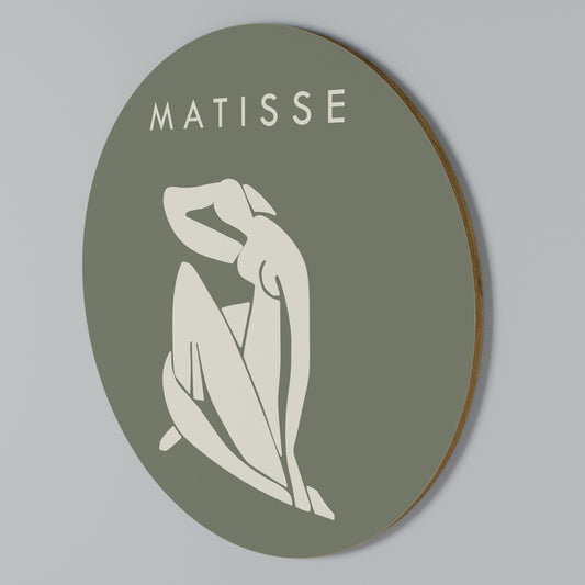 MATISSE NUDES Kulatá nástěnná dekorace