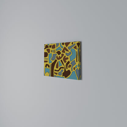 ASSYMETRICAL HARMONY Horizontal Canvas Print