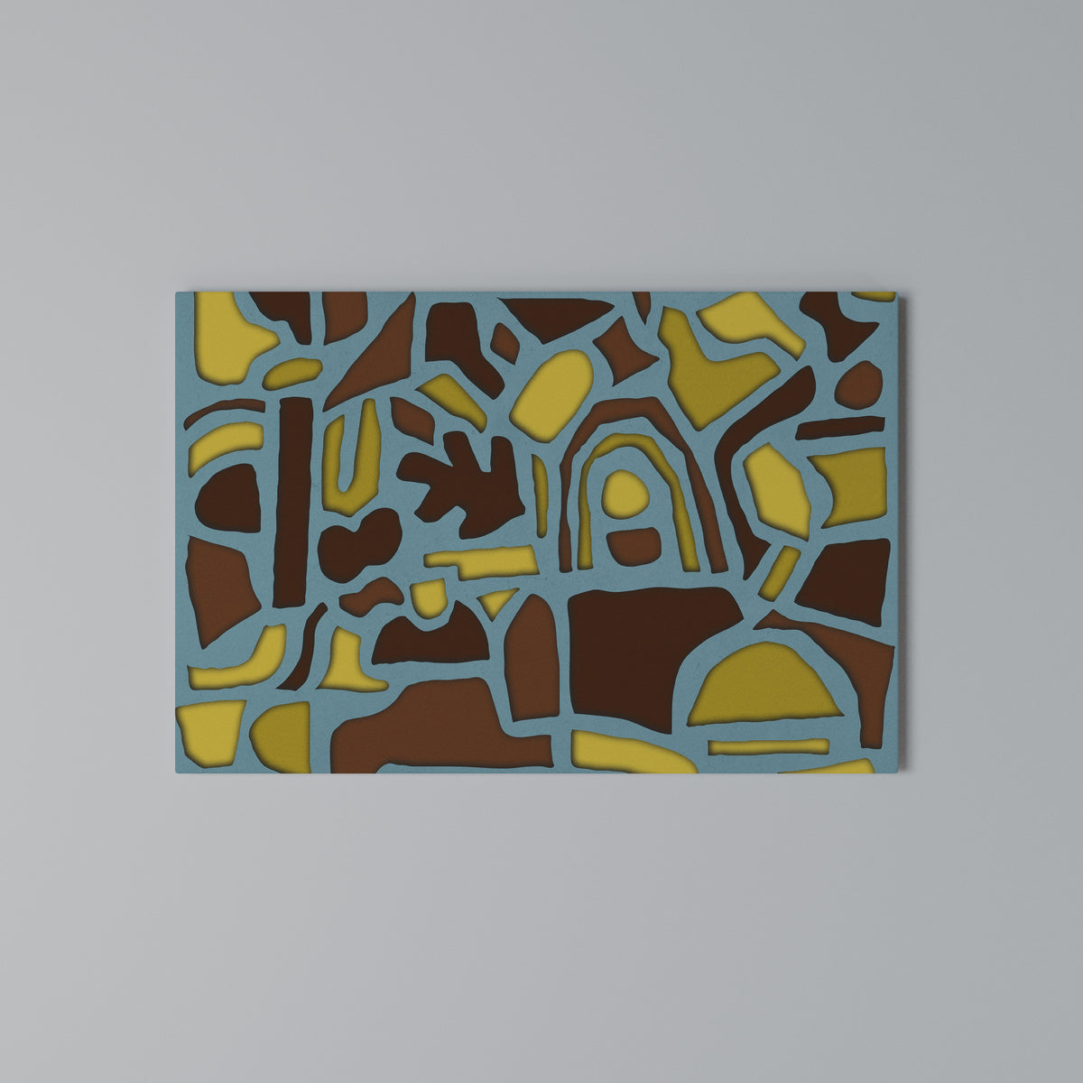 SHAPE EXTRAVAGANZA Horizontal Canvas Print