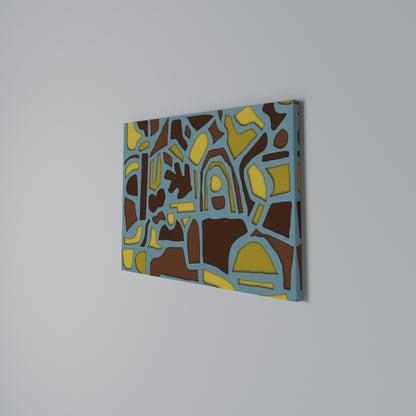 SHAPE EXTRAVAGANZA Horizontal Canvas Print