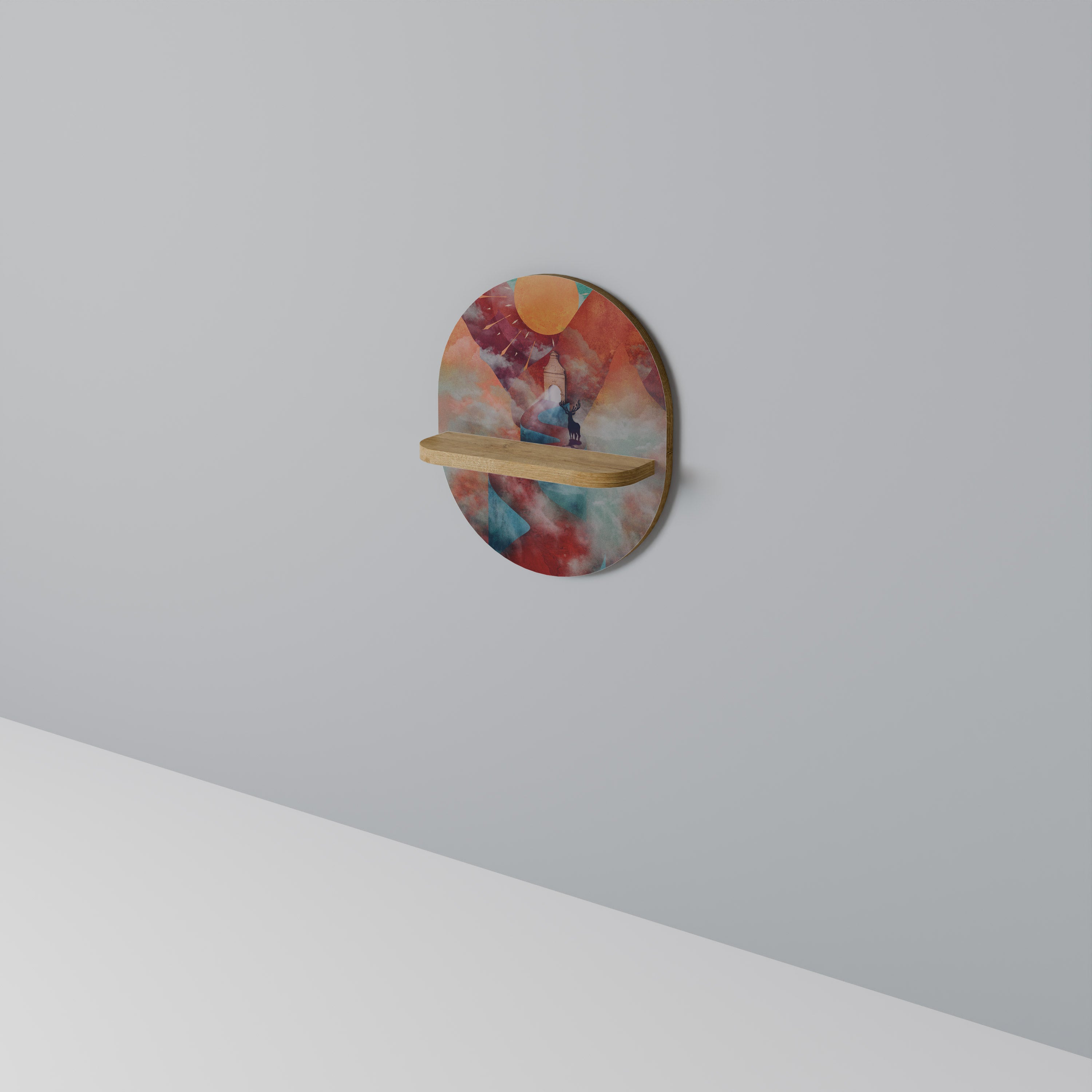 THE DEER MOUNTAIN Art Shelf