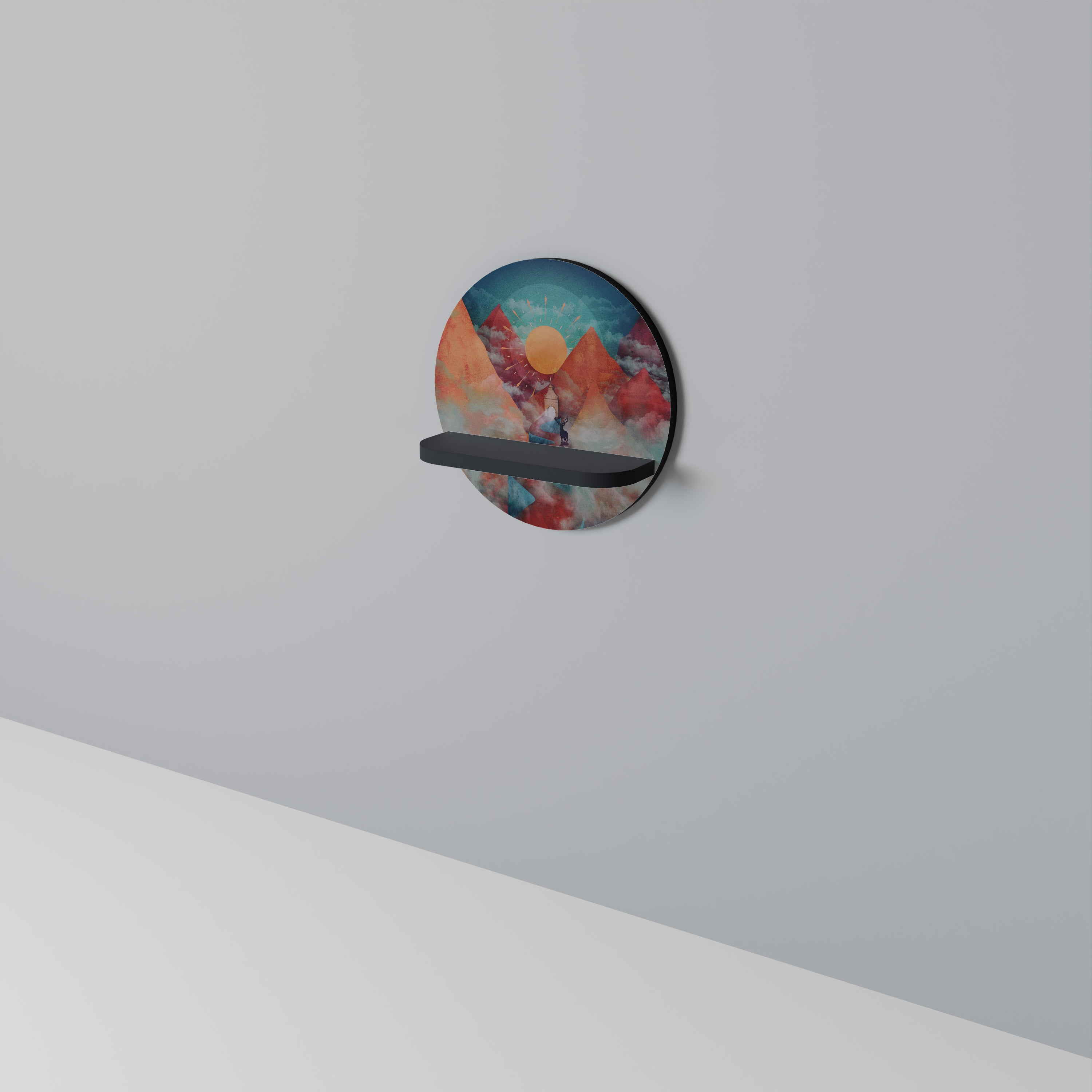 THE DEER MOUNTAIN Art Shelf