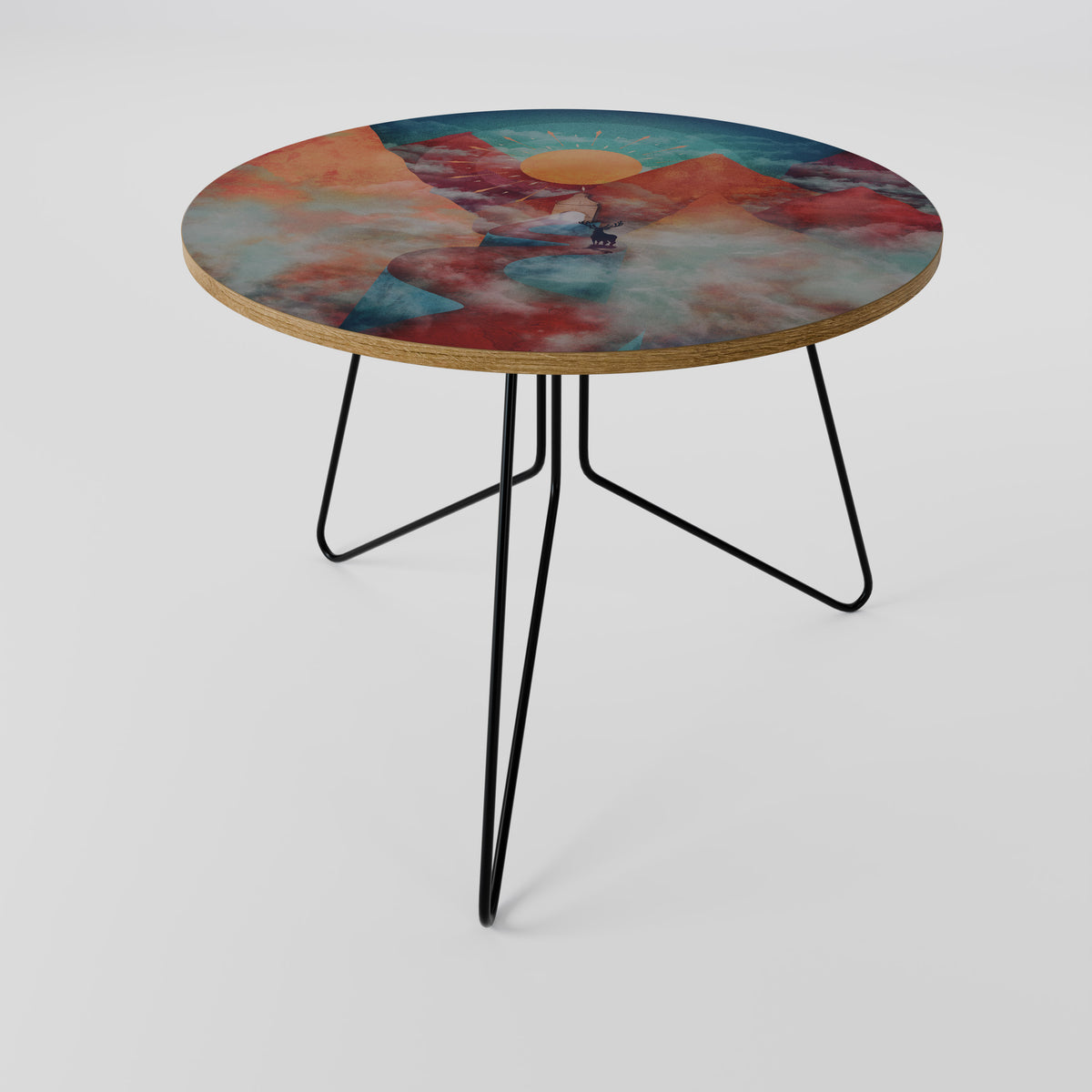 THE DEER MOUNTAIN Konferenční stolek