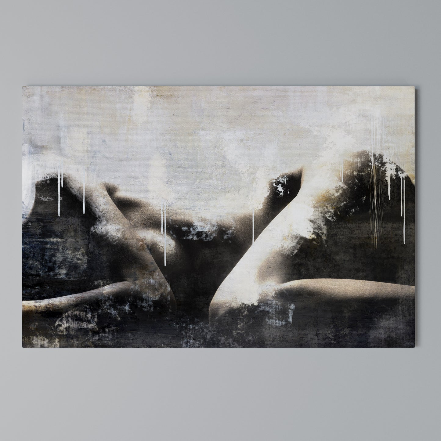 WAIST OF TIME Horizontal Canvas Print