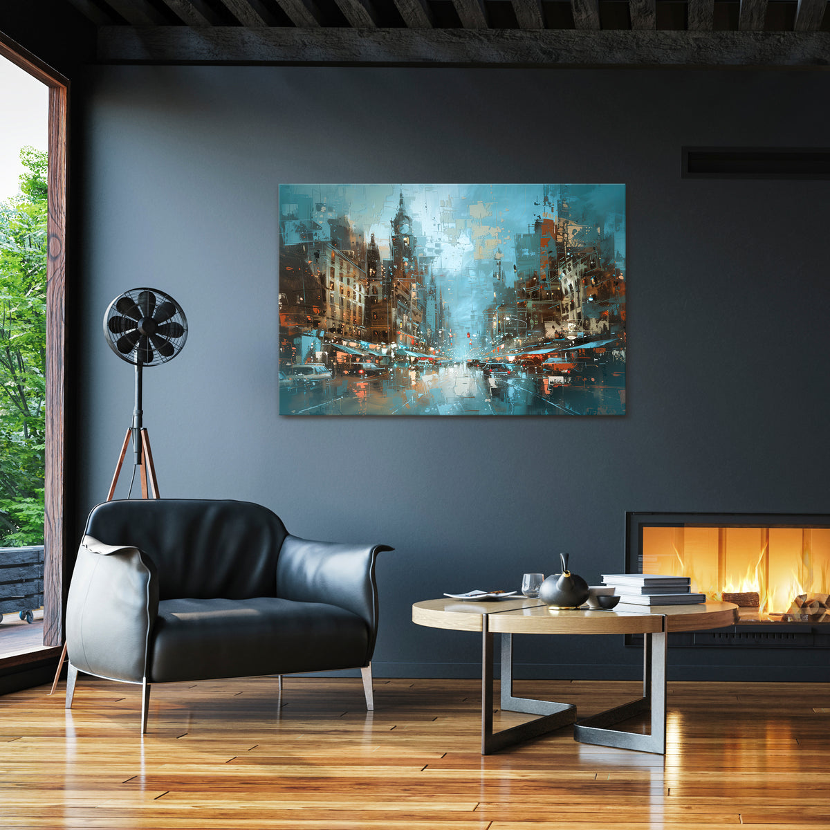 URBAN FEVER Horizontal Canvas Print