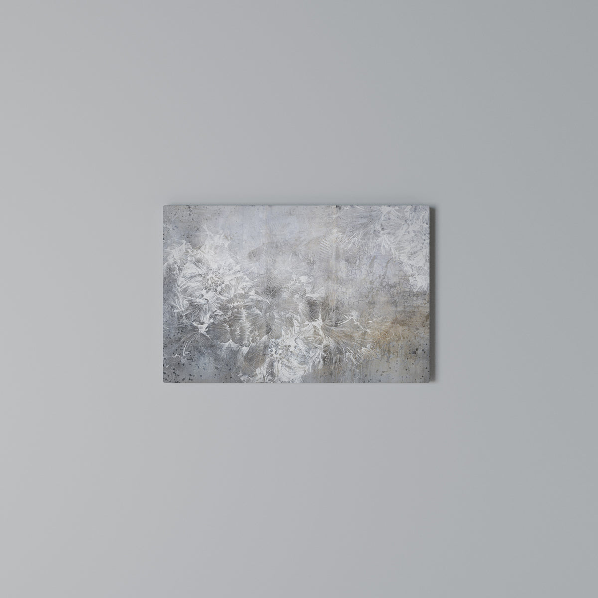 WHITE WHISPER Horizontal Canvas Print