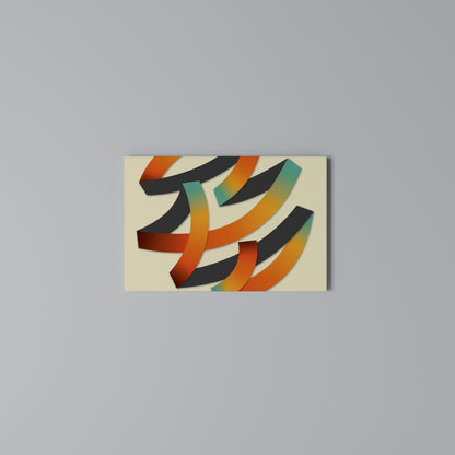 RIBBON REVERIE Horizontal Canvas Print