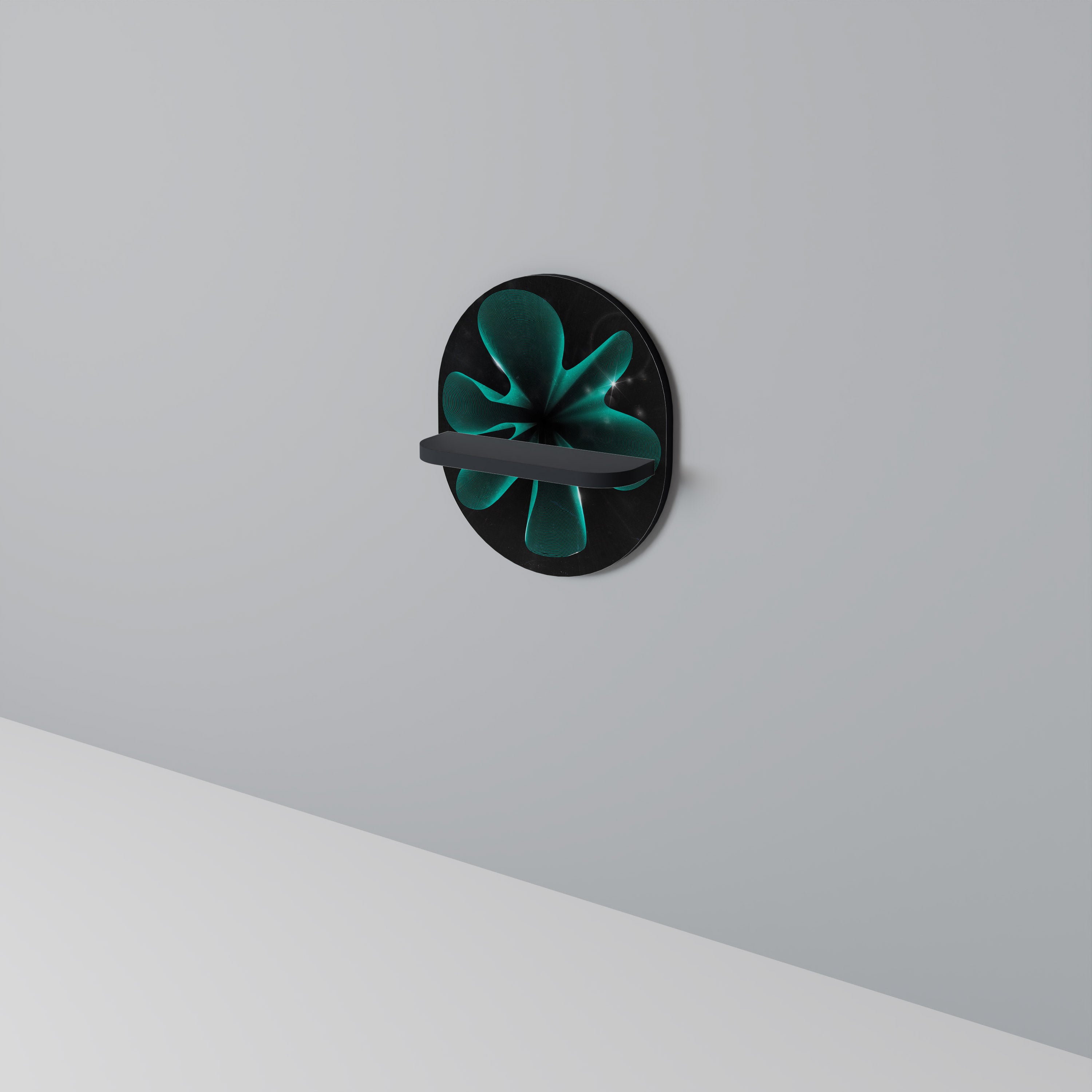 ELECTRIC ILLUSION Art Shelf