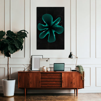 ELECTRIC ILLUSION Vertical Canvas Print