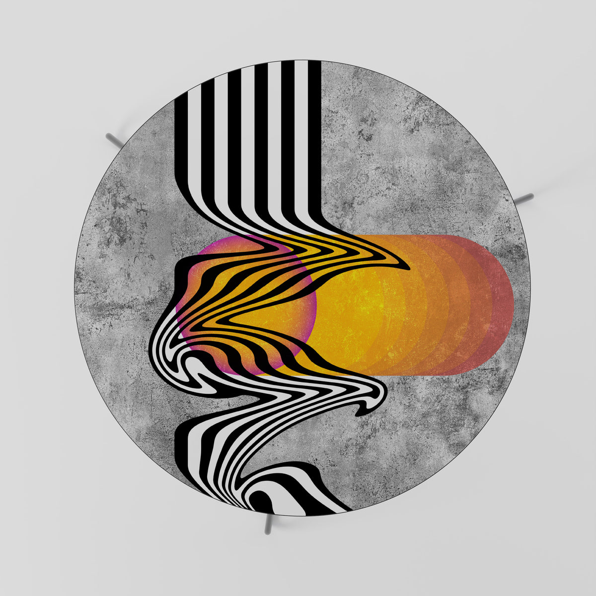 WHIMSICAL WAVES Konferenční stolek