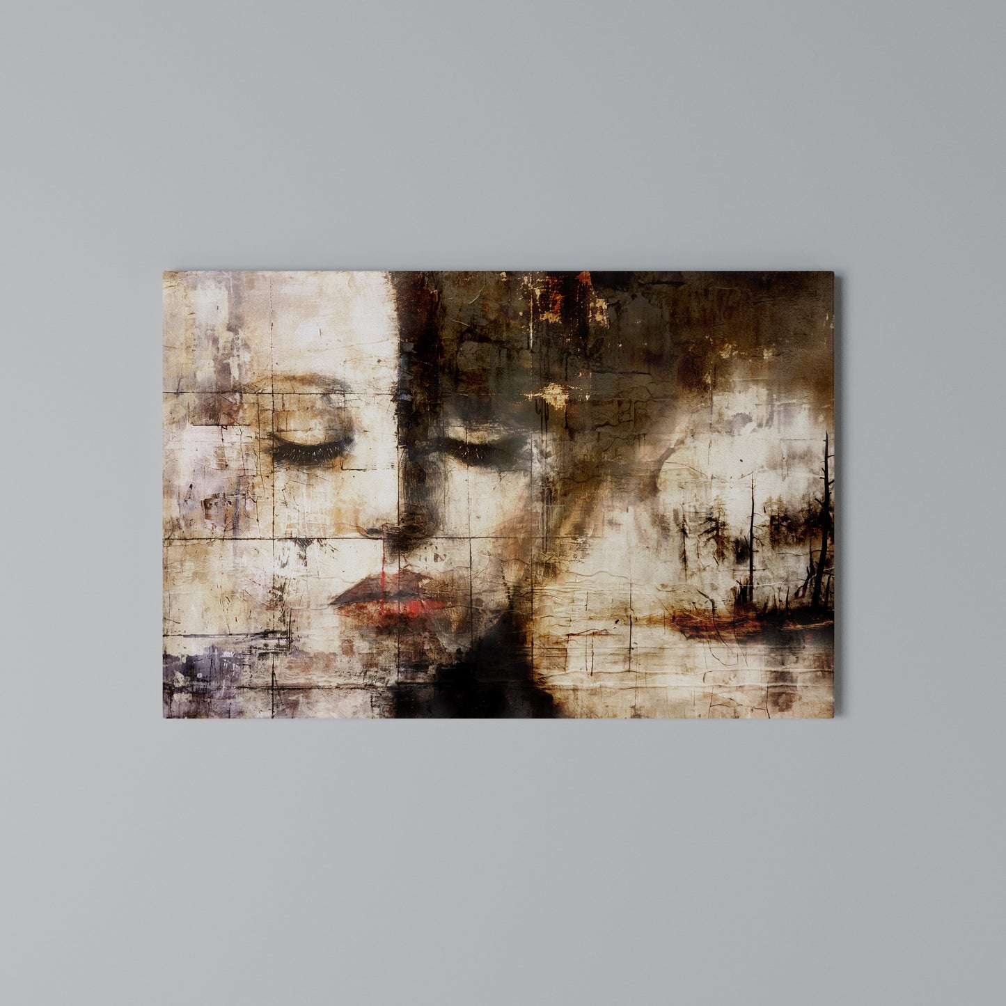 CAPTURED SERENITY Horizontal Canvas Print