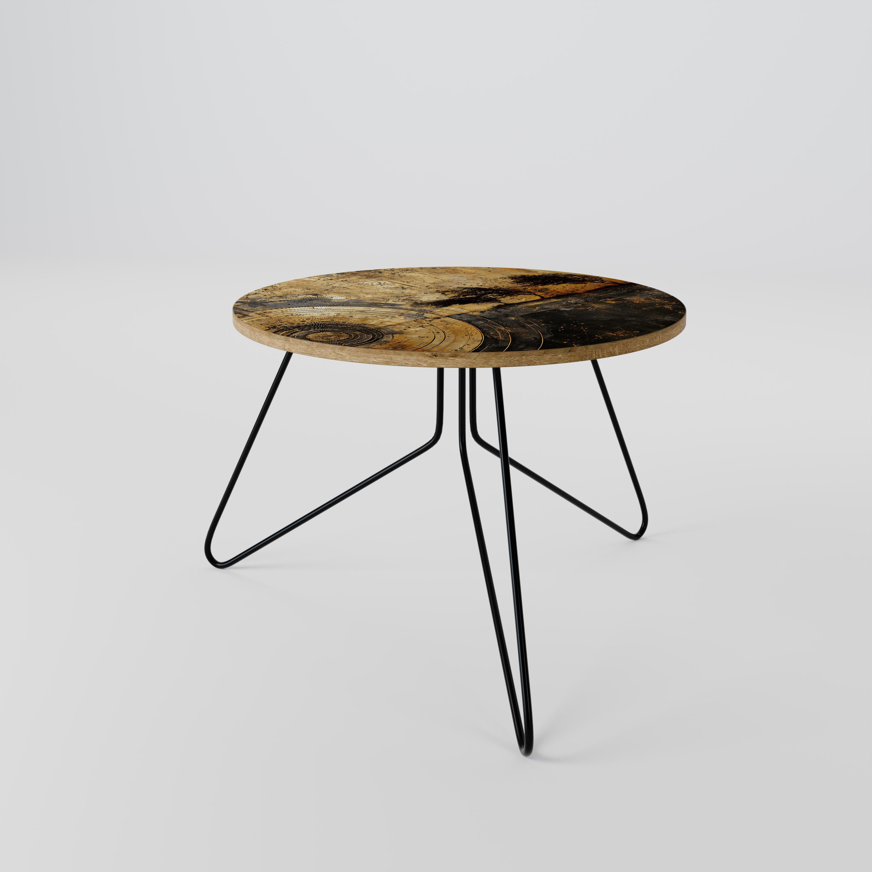COPPERY EARTHQUAKE Coffee Table