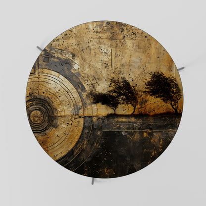 COPPERY EARTHQUAKE Konferenční stolek