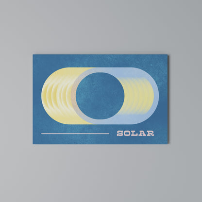 SOLAR APERTURE Horizontal Canvas Print