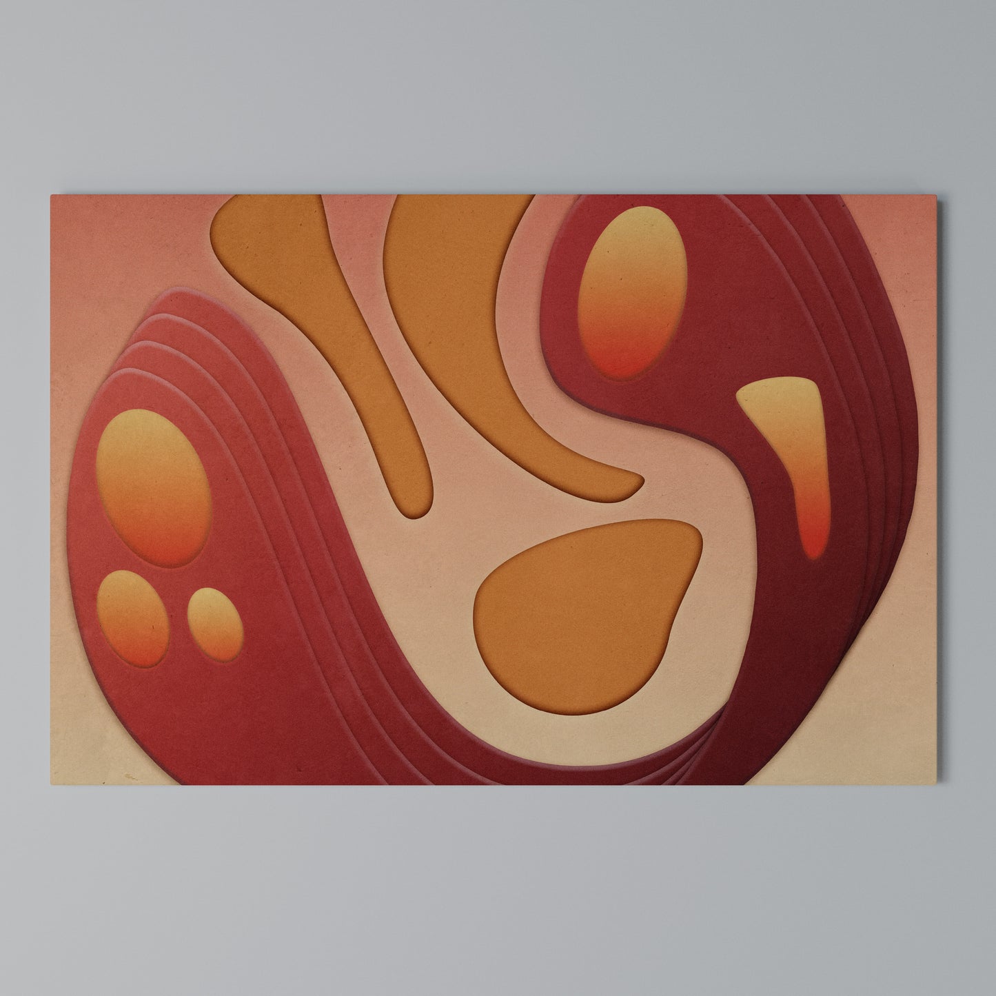 IMMERSION STRUCTURE Horizontal Canvas Print