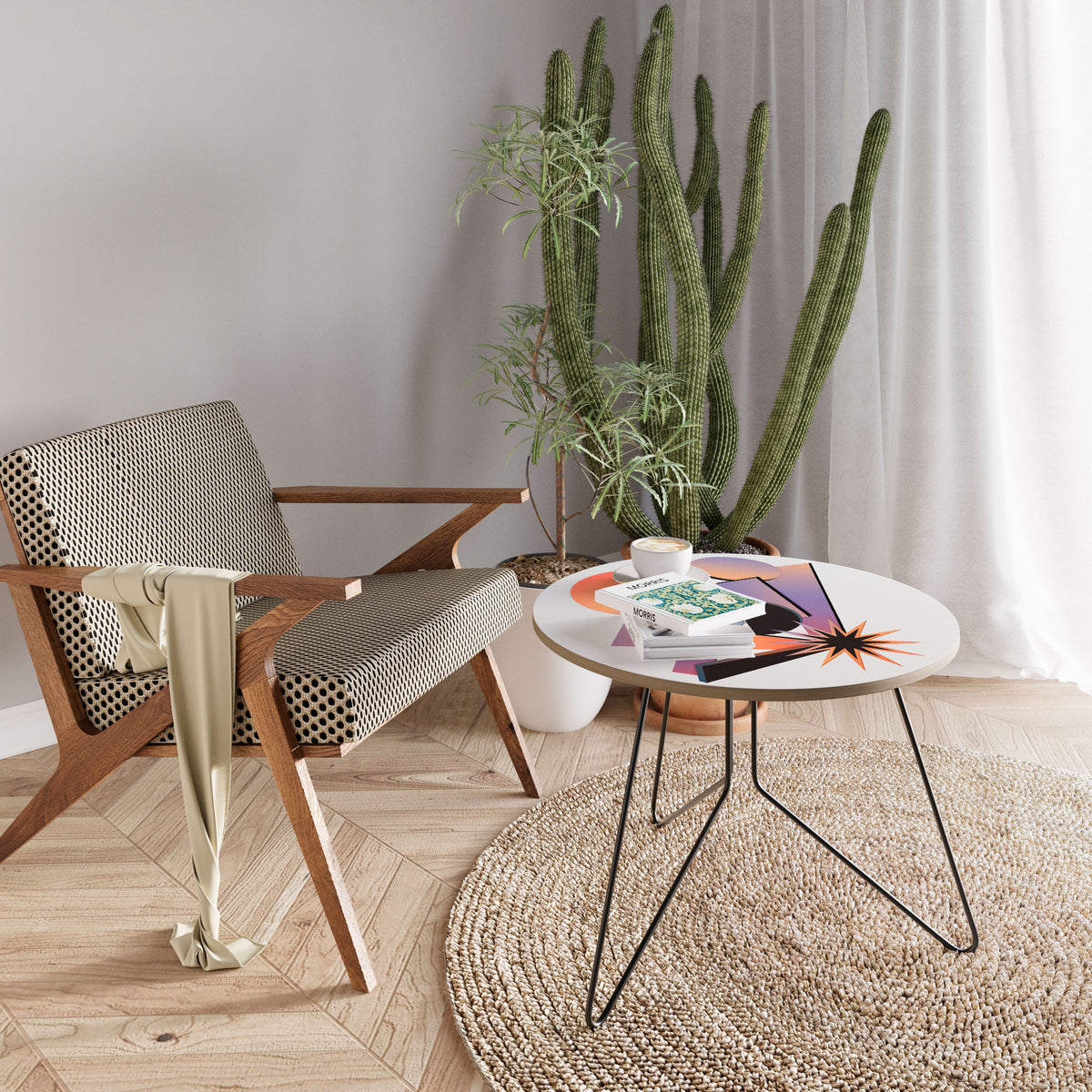 ANGULAR ARTISTRY Konferenční stolek