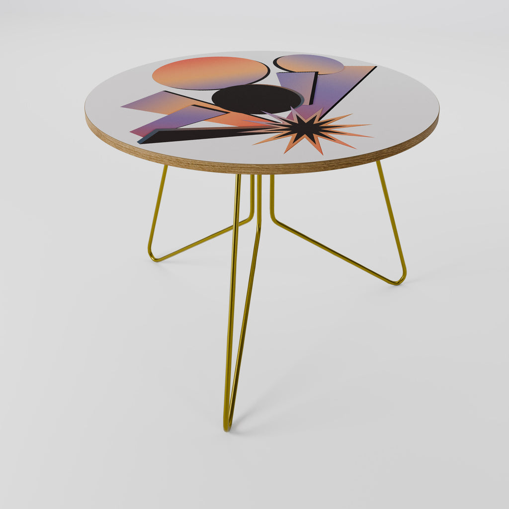 ANGULAR ARTISTRY Coffee Table