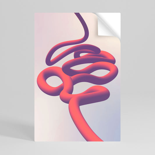 INFINITY WIRE Svislý samolepicí plakát