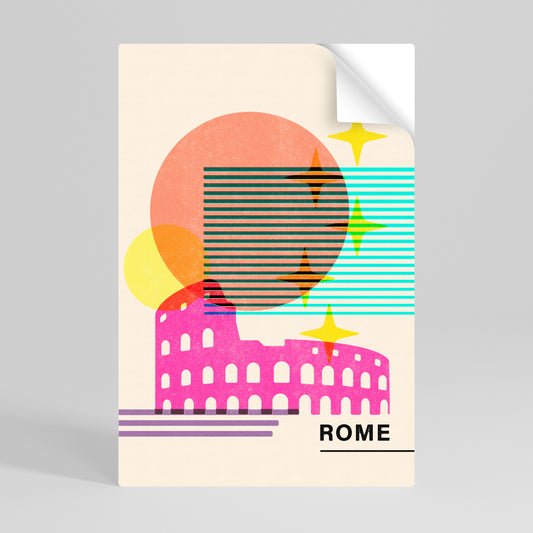 ROMAN SPARKLE Svislý samolepicí plakát