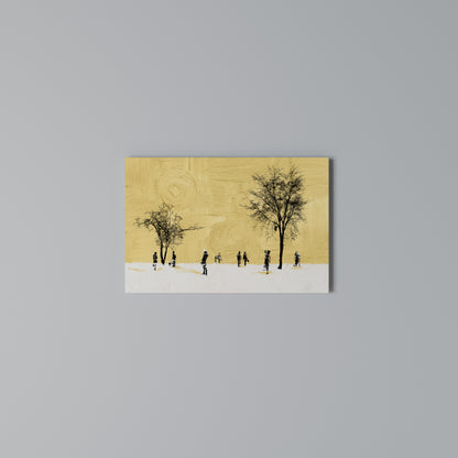 ERASED IN TIME Horizontal Canvas Print
