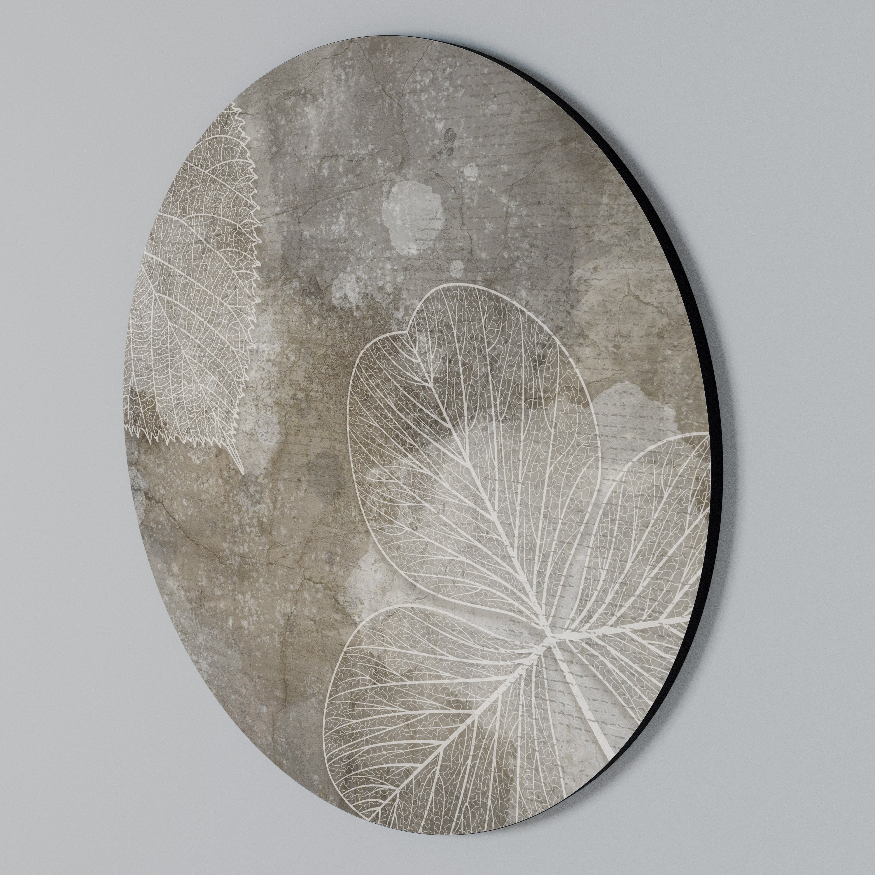 FAIR NERVATION Round Wall Art