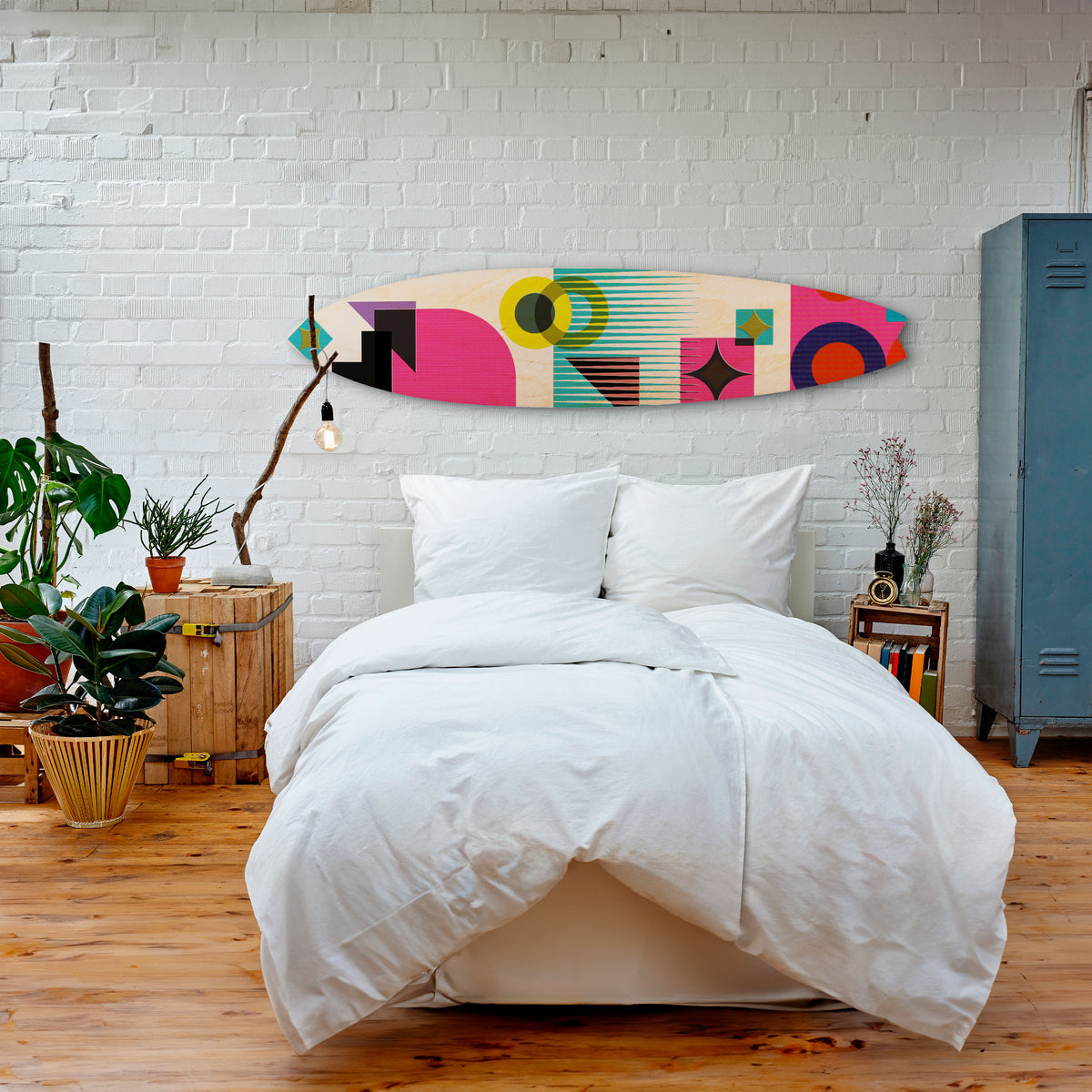 FORM VARIETY Dekorativní panel ve tvaru surfu