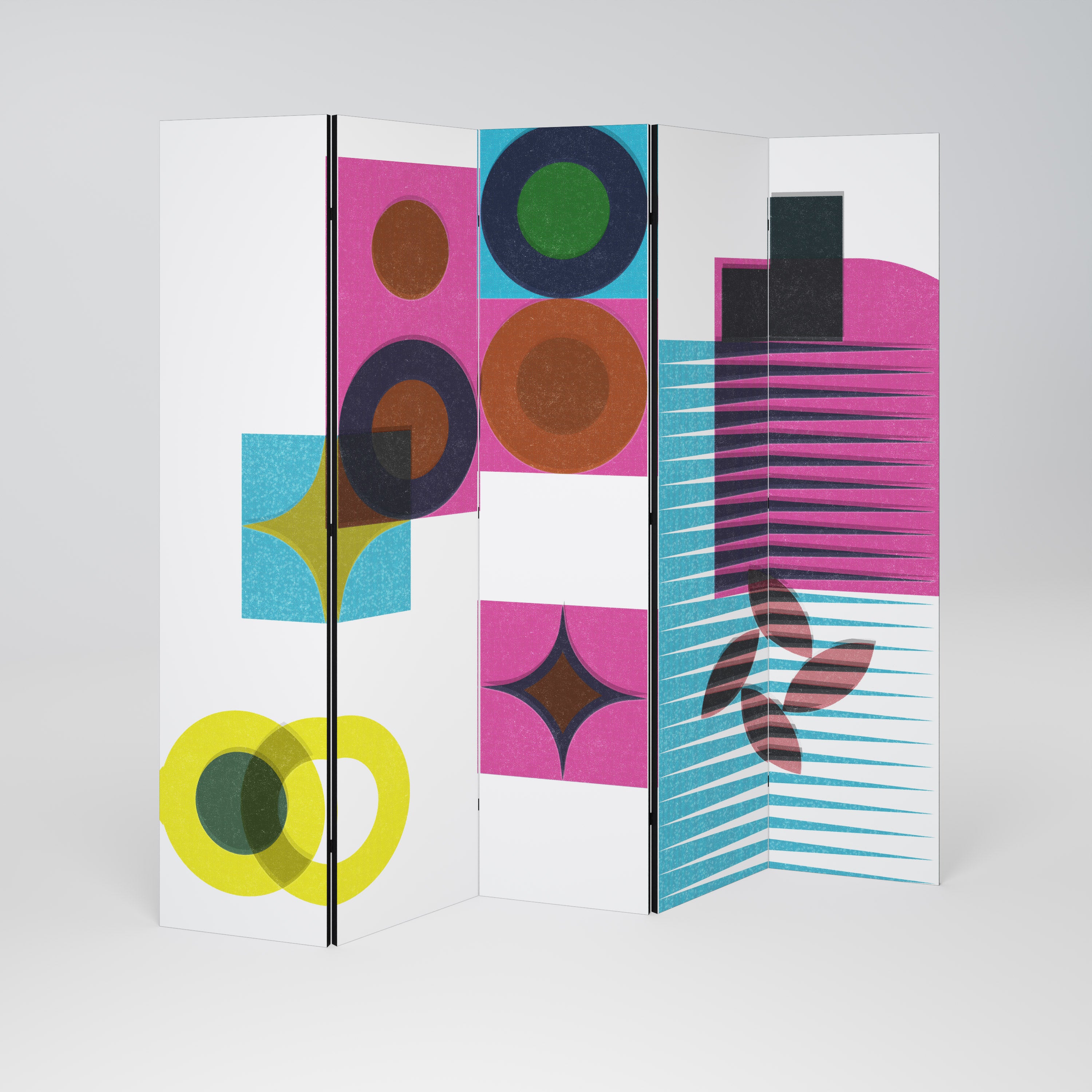 FORM VARIETY 5dílný paraván
