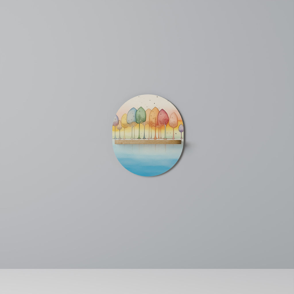 COLORFUL OASIS Designová police