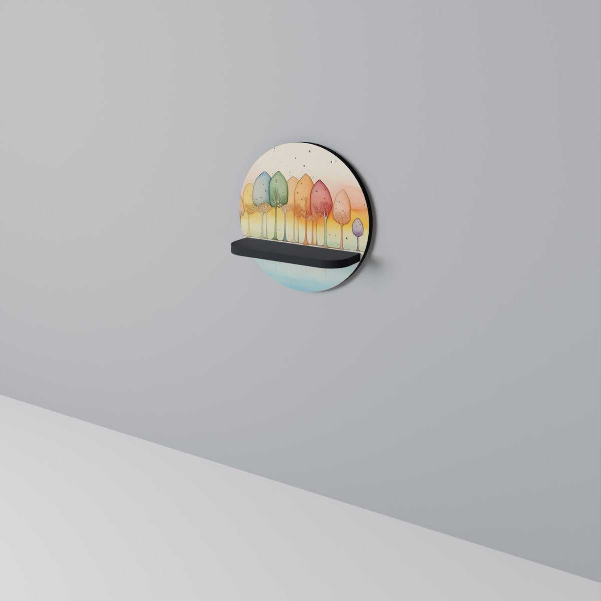 COLORFUL OASIS Designová police