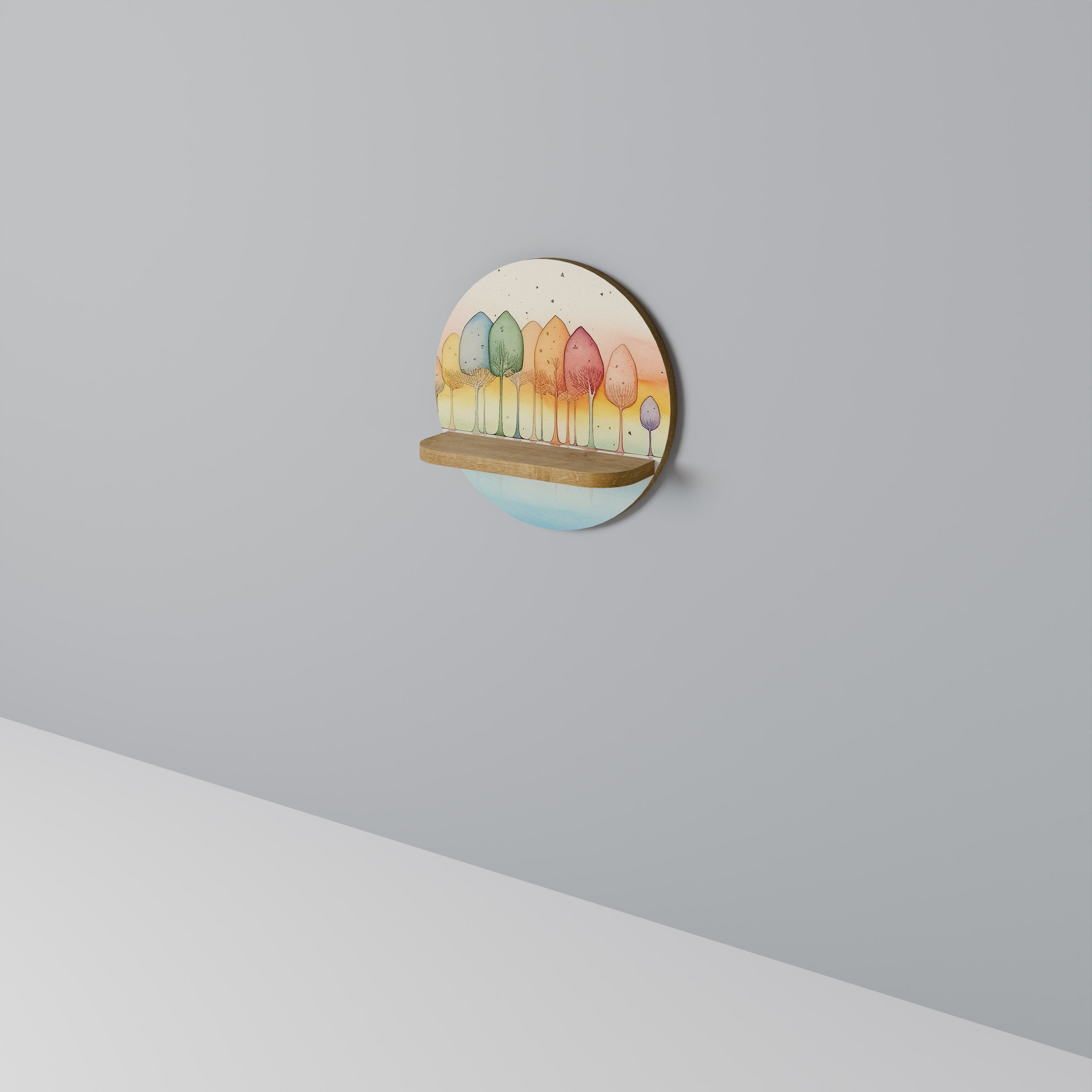 COLORFUL OASIS Designová police