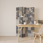 A PIECE OF SHAPE 3-Panel Room Divider