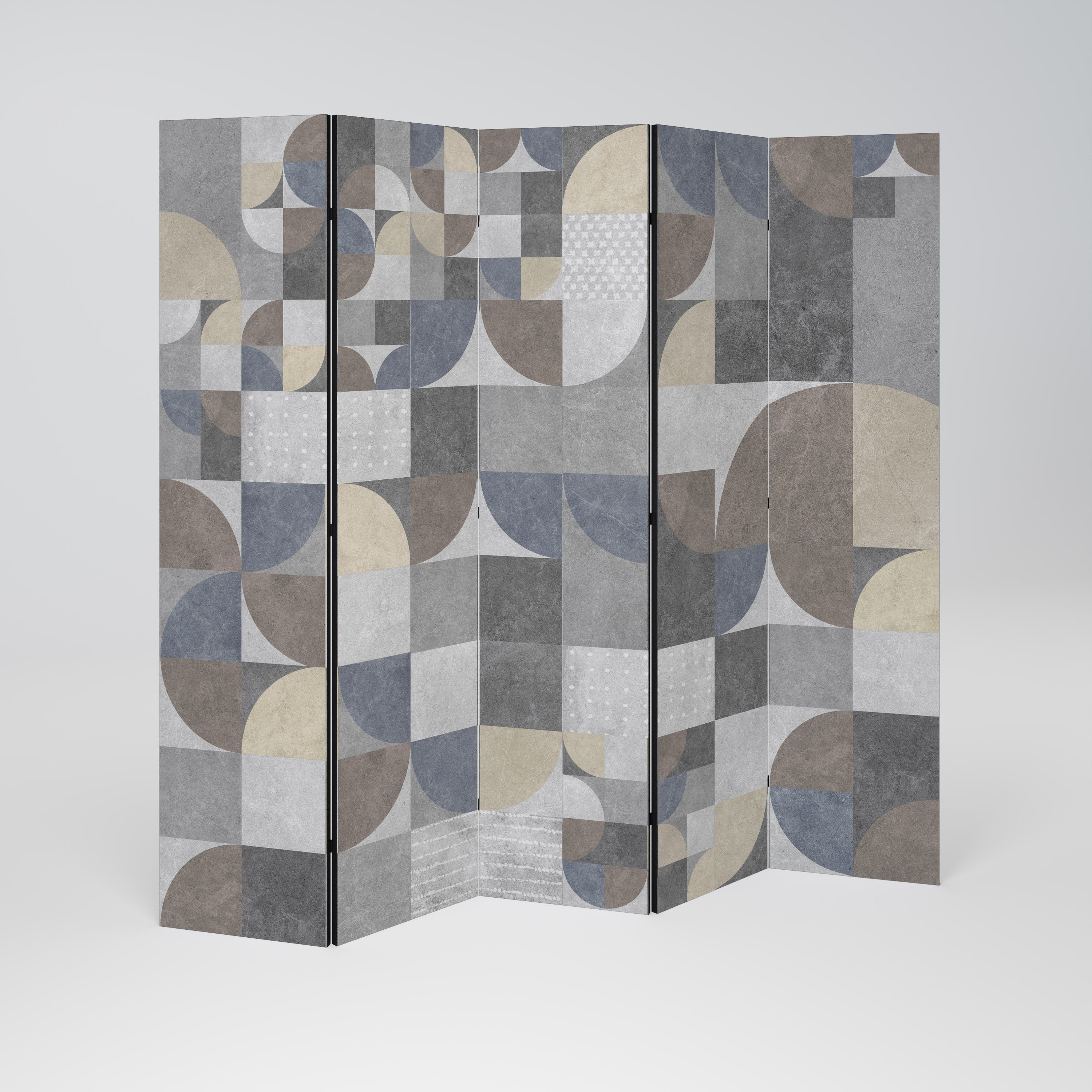 A PIECE OF SHAPE 5-Panel Room Divider
