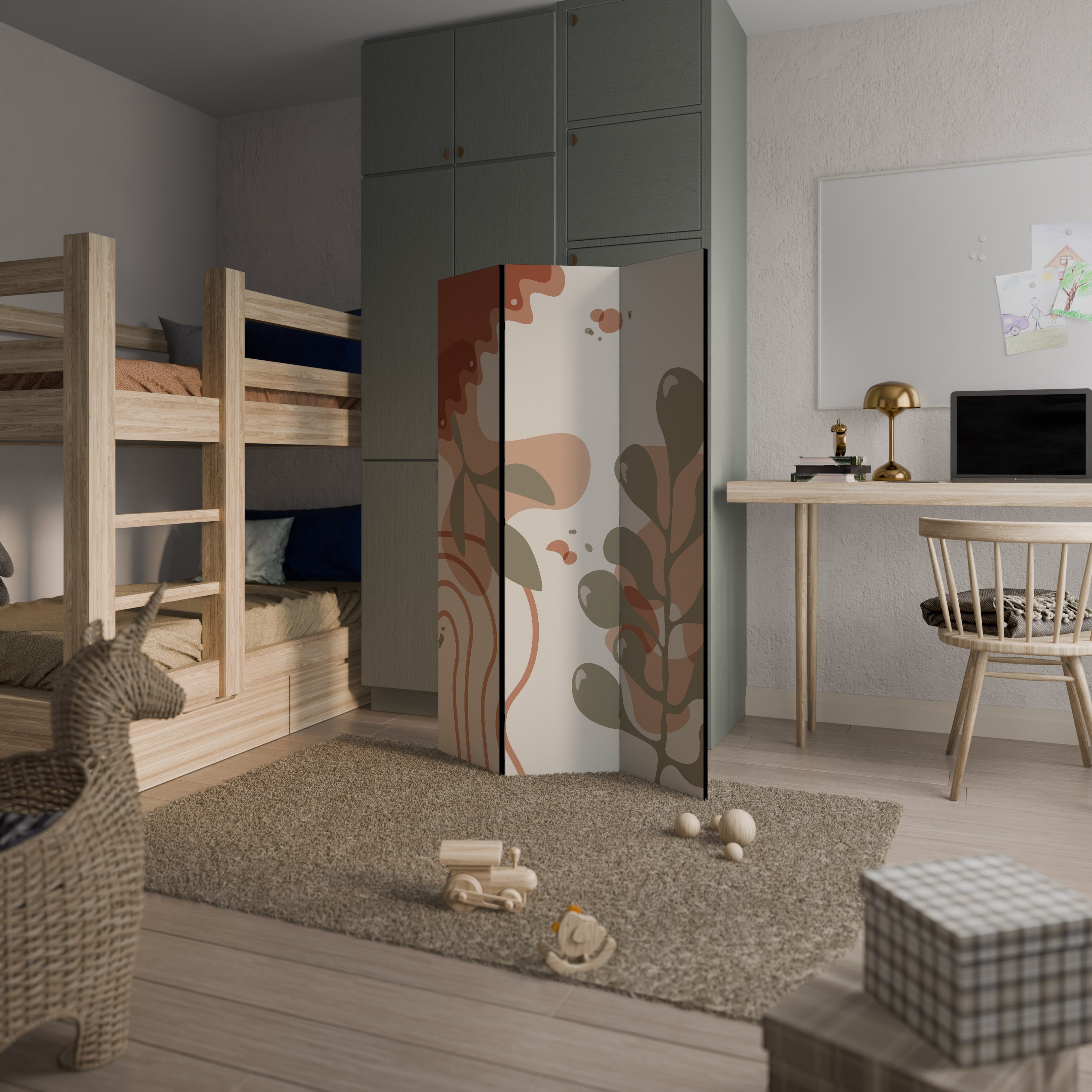 ARTISTRY AURA 3-Panel Room Divider