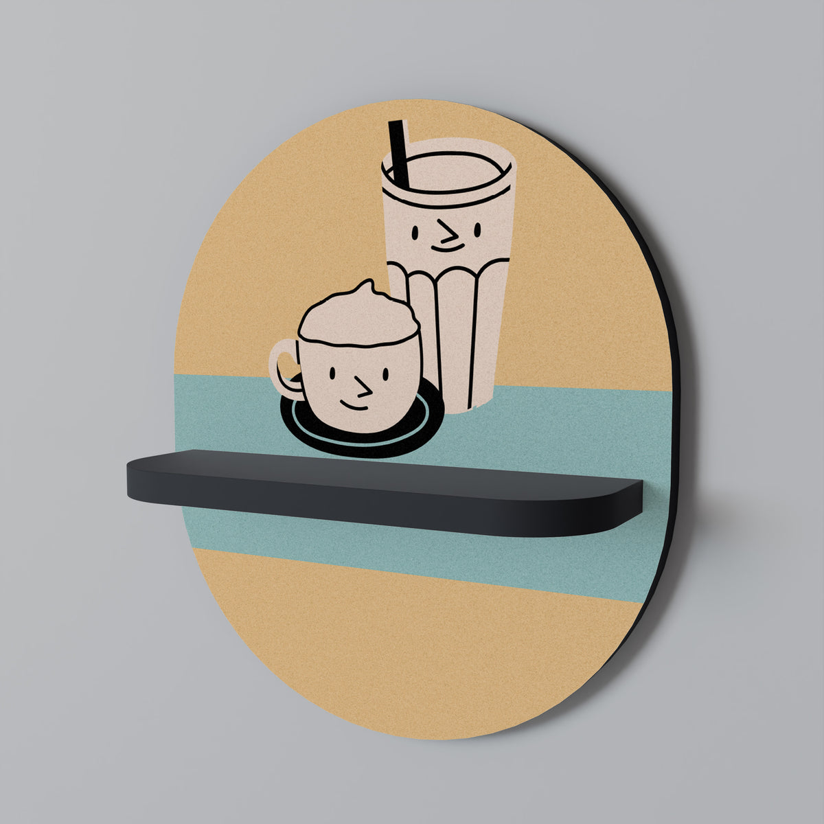 COFFEE PLEASURES Designová police