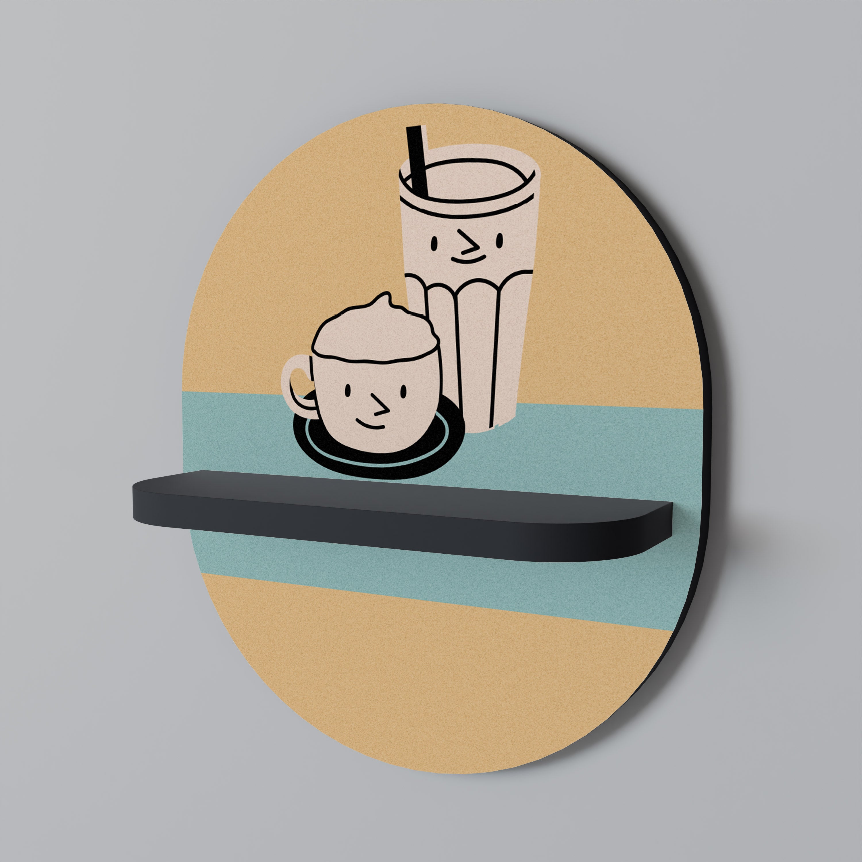 COFFEE PLEASURES Designová police