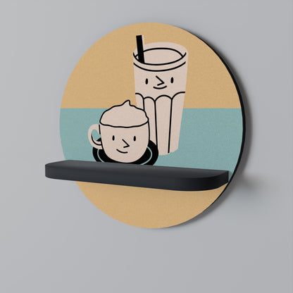 COFFEE PLEASURES Designová police