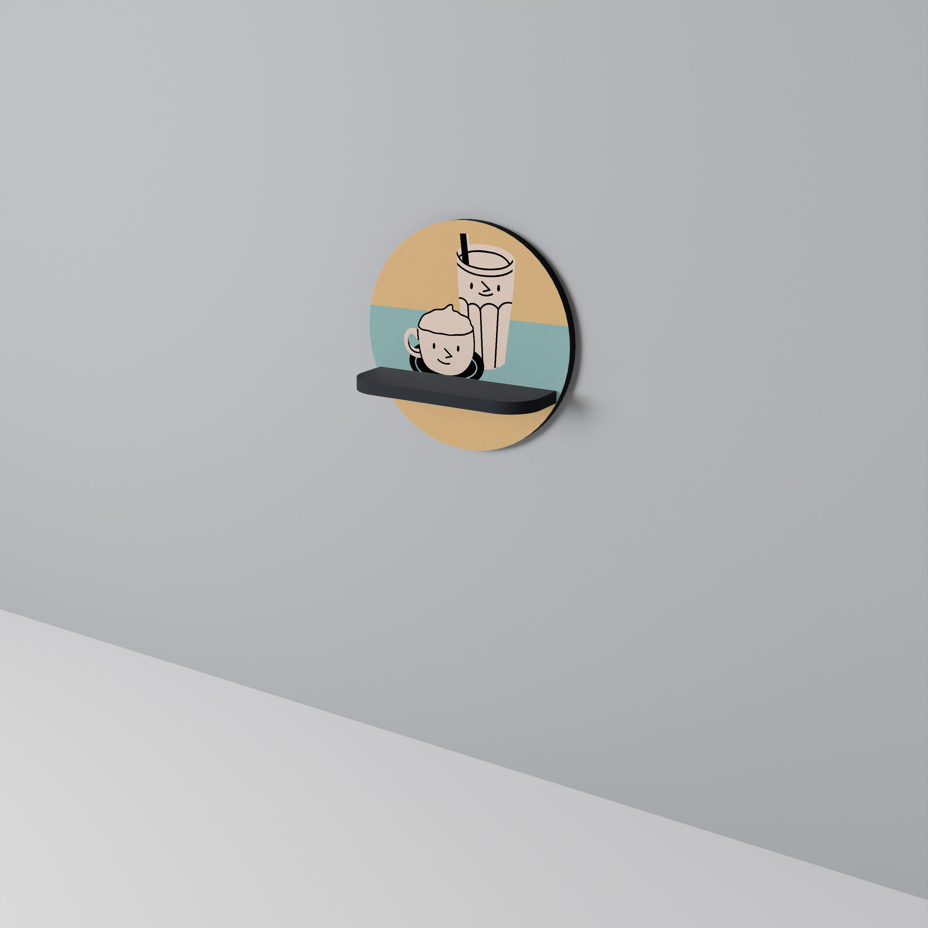 COFFEE PLEASURES Designová police