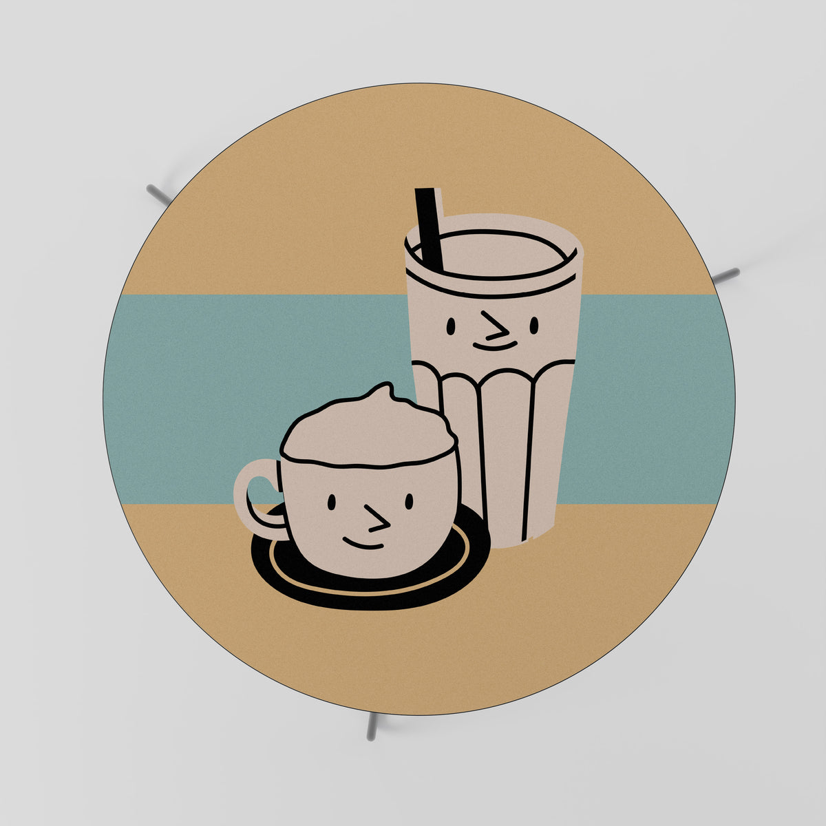 COFFEE PLEASURES Konferenční stolek