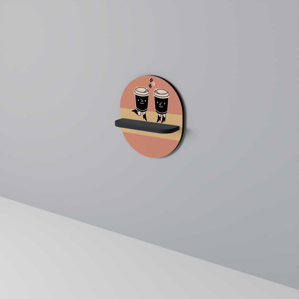 JOYFUL COFFEE Designová police