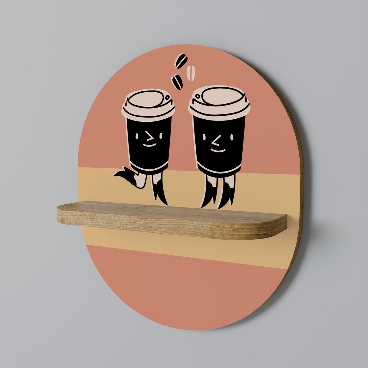 JOYFUL COFFEE Designová police