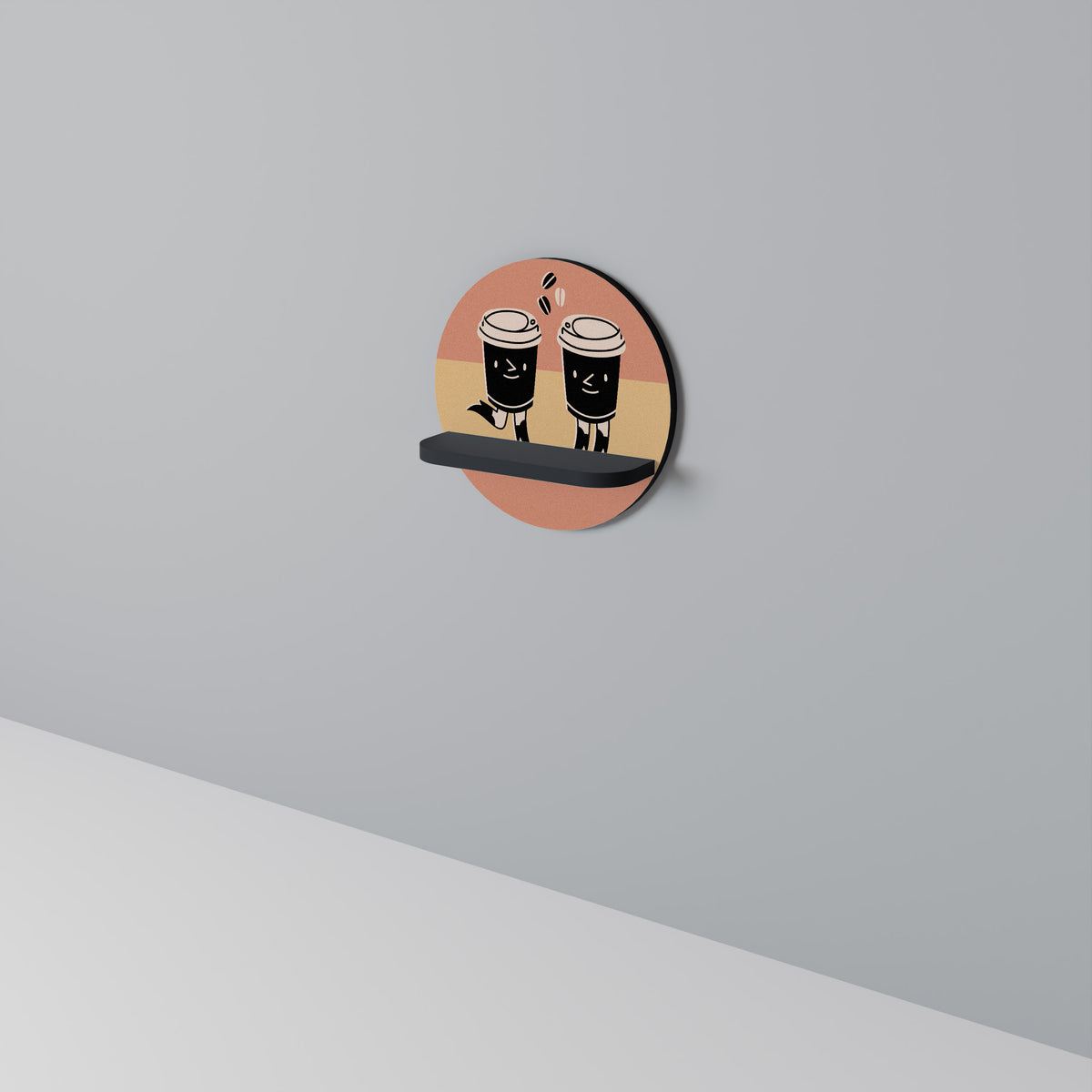 JOYFUL COFFEE Designová police